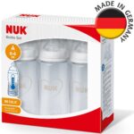NUK First Choice+ Babyflasche 150 ml 3er Set – Silikon-Trinksauger mit Temperature Control – Bild 6