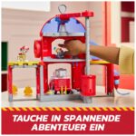 PAW PATROL Fire Rescue Feuerwehr-Station 38 cm mit Marshall & Wasserkanone – Bild 9