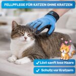 BluePet Fellpflegehandschuh für Hunde, Katzen & Pferde – Sanfte Haarentfernung – Bild 4
