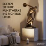 charlique Uplight Spot 2er Set – LED Bodenstrahler mit indirektem Licht, schwarz – Bild 7