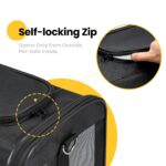 Conlun Katzentransportbox M – Flugzeugtauglich mit Sicherheitsschnalle für bis 7 kg – Bild 9