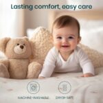 Tutti Bambini Spannbettlaken 2er-Pack – Bambus-Jersey für Beistellbetten 53×80–60×90 cm – Bild 7