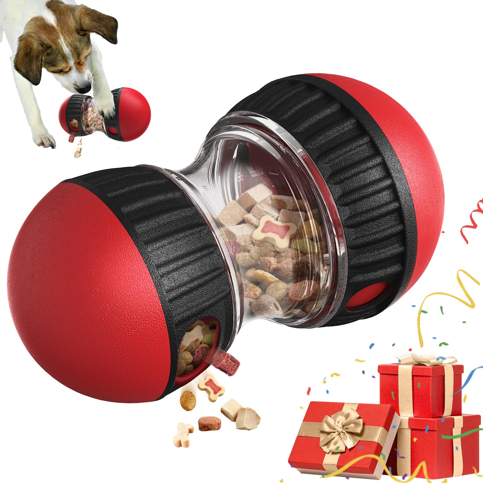 Dufuso Intelligenzspielzeug für Hunde – Interaktiver Slow Feeder für gesunde Verdauung