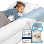 zoula kidz® Aufblasbarer Rausfallschutz 180 cm mit OEKO-TEX Bezug – Sichere Alternative zum Bettgitter