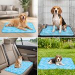 MOAZIFI Kühlmatte 100x70cm – Selbstkühlende Hundedecke für Hunde & Katzen – Bild 7