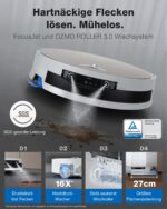 ECOVACS X12 PRO Omni Saugroboter mit Wischfunktion – 22.000 Pa & FocusJet-System – Bild 2