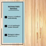 Lightbox Wandleuchte Seegras 26x23 cm – Dimmbare Design-Leuchte für stilvollen Wohnraum – Bild 5