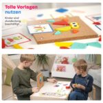 CUBIDI Hammerspiel ab 3 Jahren – Motorik-Spielzeug mit Holzhammer & Korkplatte – Bild 4