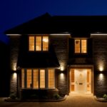 B.K.Licht Aussenwandlampe mit GU10 – 800 Lumen warmweisses Licht für Eingang & Garten – Bild 3