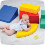 IGLU SOFT PLAY Corner Climber 5-teilig – Kletterblöcke für motorische Entwicklung – Bild 6