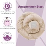 manduca Sling – Elastisches Babytragetuch aus Bio-Baumwolle für Neugeborene bis 15 kg – Bild 4