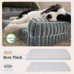 BEDSURE Orthopädisches Hundebett 89x64cm – Memory-Schaum Hundesofa für grosse Hunde – Bild 3