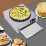 Crêpesplatte Queeucaer 400mm mit Temperaturregelung – Professionelles Crêpseisen für Gastronomie – Bild 4