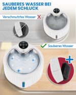 Miaura® 10er Pack Katzenbrunnen Filter – 5 Monate Vorrat für kristallklares Wasser – Bild 2