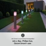 LED Universum Wegeleuchte 80cm Edelstahl – Gartensteckdose mit integrierter Beleuchtung – Bild 6