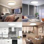 SNADER 44W LED Deckenleuchte Ø37cm Dimmbar – RGBIC Deckenlampe mit Fernbedienung für Wohn- & Schlafzimmer – Bild 6