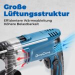 Dong Cheng 710W Schlagbohrmaschine 2-in-1 – Professionelle Bohrleistung mit 45.000 IPM – Bild 5