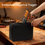 FAHEFANA 12V Akkuschrauber Set mit 25 Nm Drehmoment – Kompaktes Bohrschrauber Set für Heimwerker – Bild 5