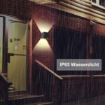 Homefire LED Wandleuchte IP65 Schwarz – Up/Down Aussenleuchte mit verstellbarem Strahl – Bild 3