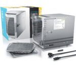 Arendo Edelstahl Dörrautomat 8-fach – 500 W Dehydrator mit Temperaturregler & 24h Timer – Bild 8