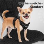 Funfox Anti-Zug Hundegeschirr Grösse L – No-Pull Brustgeschirr mit Reflektoren für mittlere bis grosse Hunde – Bild 7