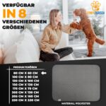 SympaTierisch Wasserdichte Hundedecke 80x60 cm – Rutschfeste Hundematte für Sofa & Bett – Bild 7