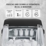 Caso IceChef Compact Eiswürfelmaschine – 12 kg/24h mit Selbstreinigung – Bild 3
