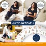Niimo XXL Schwangerschaftskissen & Stillkissen – 2-in-1 Seitenschläferkissen für Schwangere – Bild 4