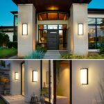 KUKAK LED Wandleuchte 32W IP65 – Aluminium Aussenleuchte 3000K Warmweiss für Terrasse & Garten – Bild 2