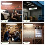 TONFFI 120cm LED Feuchtraumleuchte 36W IP65 – 4500 Lumen Kaltweiß für Keller & Garage – Bild 6