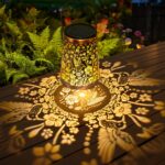 2er Set Foumteex Kolibri Solarlaterne – IP65 Wasserdicht, Hängend & Stehend für Garten – Bild 5