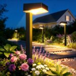 RECHOO 6er Set Solarleuchten für Außen – 18h Leuchtdauer, IP65 & 2 Lichtmodi