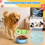 Pawinner 2-in-1 Schleckmatte Hund – Anti-Schling Napf Set mit Saugnäpfen aus Silikon – Bild 5