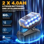 SundpeyPRO 21V Akku-Schlagbohrschrauber mit Bürstenlosem Motor – 120Nm & 35-tlg. Zubehör – Bild 5