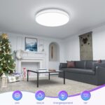 Airand LED Deckenleuchte 20W Ø26cm – 1800LM Kaltweiß IP44 Wasserfest für Bad & Küche – Bild 2