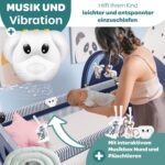 Kidiz Reisebett 120x60 cm mit Wickelauflage, Moskitonetz & Räder – Babybett für Geburt bis 15 kg – Bild 7