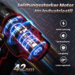 FAHEFANA 20V Akkuschrauber Set mit 2x 2000mAh Akkus – 42Nm Bohrschrauber für DIY & Reparatur – Bild 5