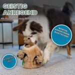 Outward Hound Hide-A-Squirrel Intelligenzspielzeug Grösse L – Interaktives Versteckspiel für Hunde – Bild 4