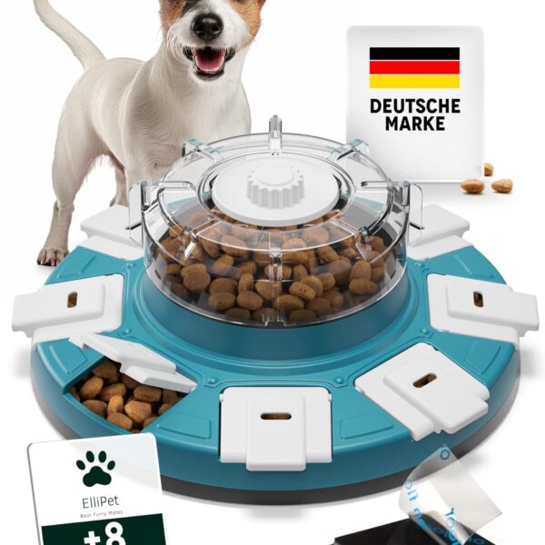 ElliPet Hundeintelligenzspielzeug mit Anti-Rutsch-Pads – Trainings- & Futterausgabespielzeug
