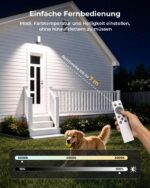 FULNIX Aussenlampe mit Bewegungsmelder 12000mAh – LED Wandleuchte IP65 mit Fernbedienung – Bild 5