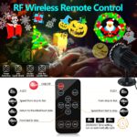 MOSSNDAR LED Projektor mit 96 Mustern & 10 Festivalthemen – Fernbedienung & IP44 Wasserdicht – Bild 5