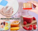 ARSUK Babynahrungsbehälter 120ml – Auslaufsichere Gefrierdosen für Beikost & Muttermilch – Bild 11
