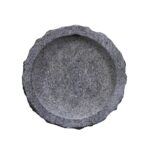 mgc24 Vogeltränke Granit rund S Ø 27,6 cm – Wetterfeste Vogelbad-Schale für Garten & Balkon – Bild 2