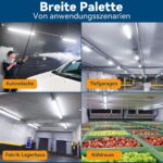 JESLED 150cm LED Feuchtraumleuchte 38W 6500lm – IP65 Nassraumleuchte 6er Set – Bild 6
