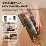 KIPMAX Akku Staubsauger 50 kPa / 550W / 70Min – Kabellos mit Ladestation für Teppiche & Tierhaare – Bild 7