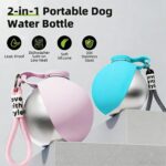 Flanliy 285 ml Hundetrinkflasche mit Faltnapf – Auslaufsicher für Unterwegs – Bild 6