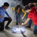 Beyblade X BX-32 Wide Beystadium – Kampfarena für 3 Spieler mit X-Celerator System – Bild 5
