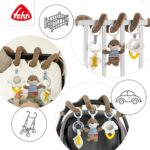 Fehn Activity-Spirale Otter Theo – Motorikspielzeug mit Rasselring & Spiegel für Babys ab Geburt – Bild 5