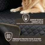 Hainberger Hundedecke Auto 137x147 cm – Wasserabweisend & Kratzfest für sichere Fahrten – Bild 5