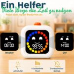 VISSE TimeBuddy Visueller Timer für Kinder – Digitale Zeitverwaltung mit Smiley-Display – Bild 7